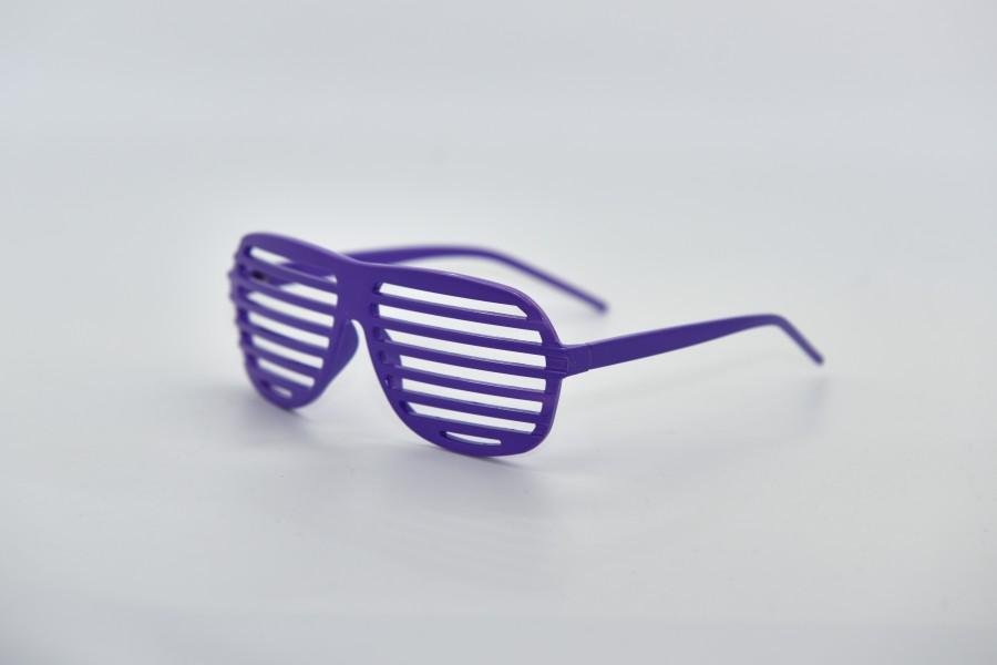 Alice - Purple Shutter shades Party Sunnies