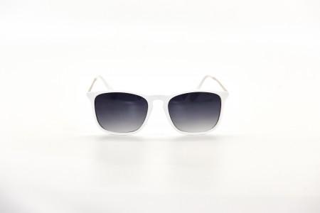 Gisele - White Classic unisex Sunglasses front