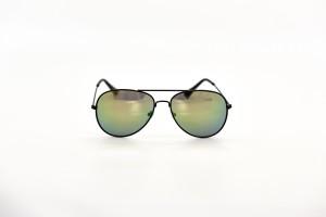 Louis Aviator Revo - Black Green RV Sunglasses