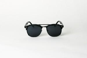 Kutcher – Black Clip on Spring Sunglasses