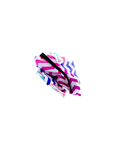 Cloth Glasses Case Chevron - Light Pink