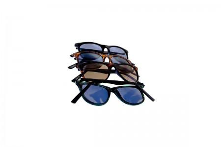 Toros - Brown Plaid Sunglasses for Teens Group