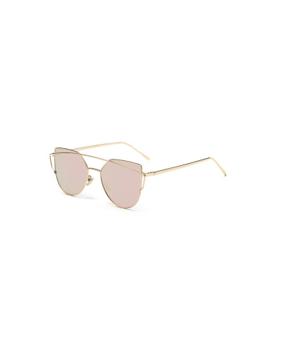 Gigi - Rose Gold Cateye Sunglasses