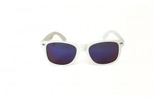 Mikey - White Blue RV Kids Sunnies Front