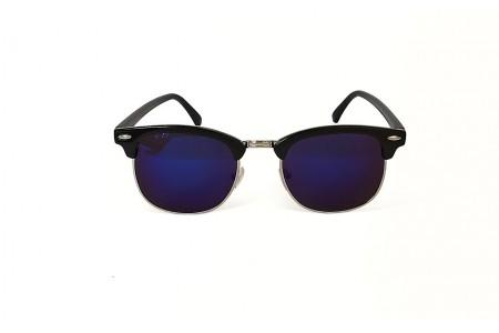 Don Draper - Silver Blue Retro Sunglasses
