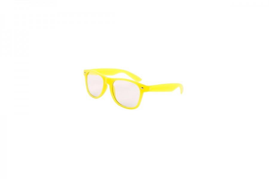 Glow in the dark Neon Party Sunglasses - Yellow