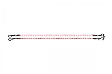 Sunglasses Strap - Braided Red Leather