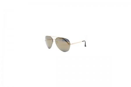 Supersize Aviator Sunglasses - Gold RV