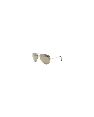 Supersize Aviator Sunglasses - Gold RV