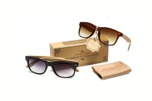 Bam - Brown Bamboo Sunglasses Group