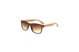 Bam - Brown frame with bamboo sunglasses