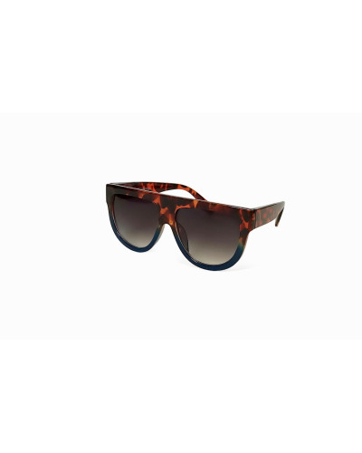 Jiggy - Tort Navy Kids Flat Top Sunglasses