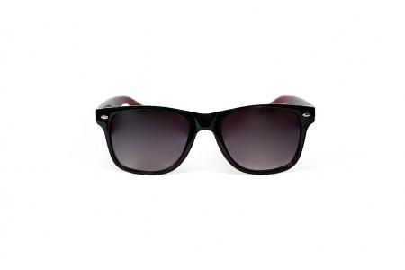 Red Back - Black Classic Sunglasses