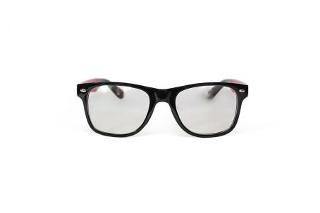 Red Back - Clear Lens Glasses