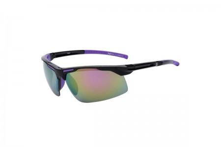 ET Black Purple Polarised Sport Sunglasses