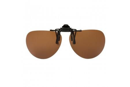 Psy - Clip on Sunglasses Polarised – Brown