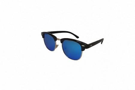 Don Draper - Blue Polarised Retro Sunglasses