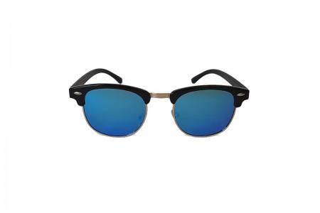 Don Draper - Blue Polarised Retro Sunglasses