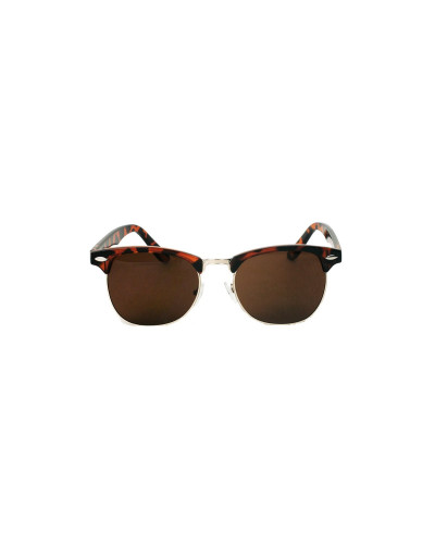 Don - Recycled retro polarised sunglasses 60s half rim