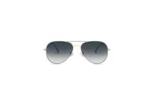 Hudson - Grey Aviator Sunglasses