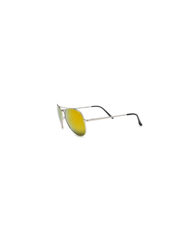 Fire Silver Mirror Aviator Polarised