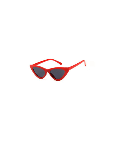 Kit Kids Cat Eye Sunglasses - Red