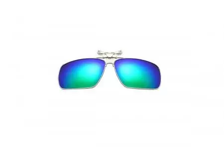 Donny - Green RV Large Polarised Clip-on Sunglasses