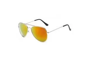 Aviator Revo - Red RV Silver UV400 Sunglasses