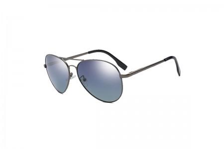 Foxx - Grey Polarised Aviator Sunglasses