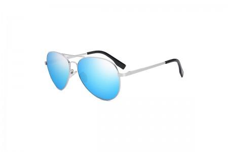 Foxx - Blue Polarised Aviator Sunglasses