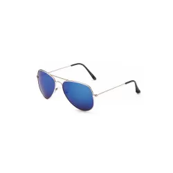 Aviator Revo - Blue Silver Sunglasses