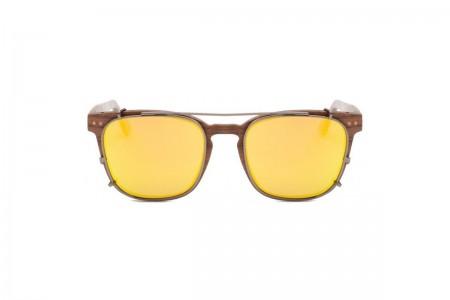 Hudson – Clip on Sunglasses Black Yellow RV