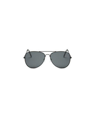 Marty - Black Pilot Aviator Sunglasses