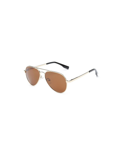 Premium Kids Polarised Aviator Sunglasses - Gold