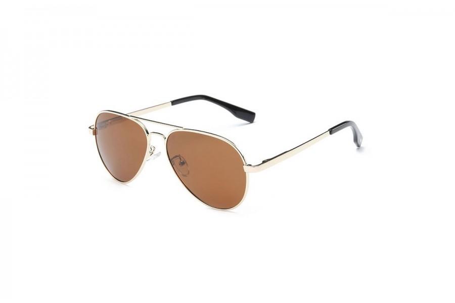 Premium Kids Polarised Aviator Sunglasses - Gold