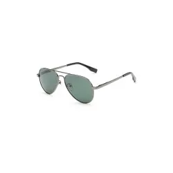 Premium Kids Polarised Aviator Sunglasses - Chrome