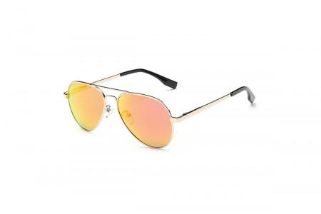 Premium Kids Polarised Aviator Sunglasses - Orange RV