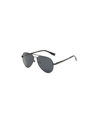 Premium Kids Polarised Aviator Black