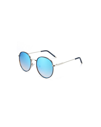 Ari - Blue RV Round Sunglasses