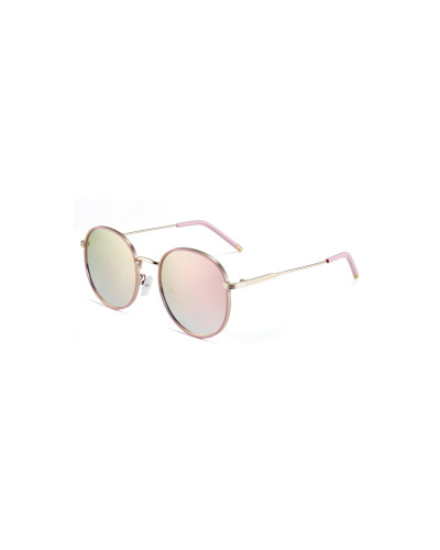 Ari - Pink RV Round Sunglasses