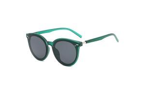 Bold Betty - Round Green Polarised Women's Sunglasses
