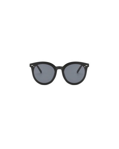 Bold Betty - Black Polarised Round Women's Sunglasses