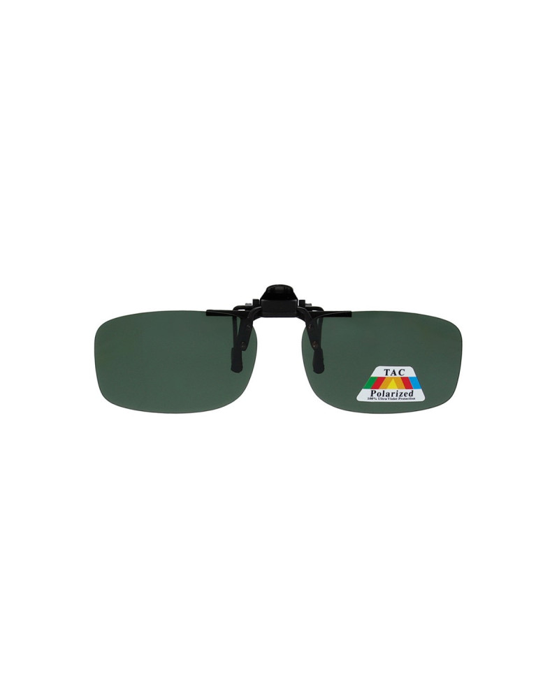 Affleck – Polarised Clip on Sunglasses Black 