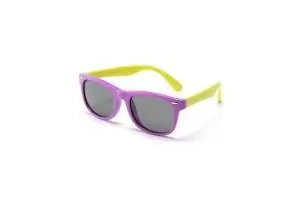 Felix - Purple Yellow Flexible Sunglasses for Kids
