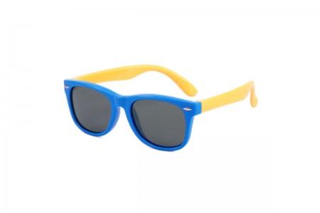 Felix - Blue Yellow Flexible Sunglasses for Kids