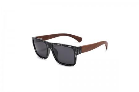Premium Wood Gift Pack - Flat Top Wood Polarised Sunglasses