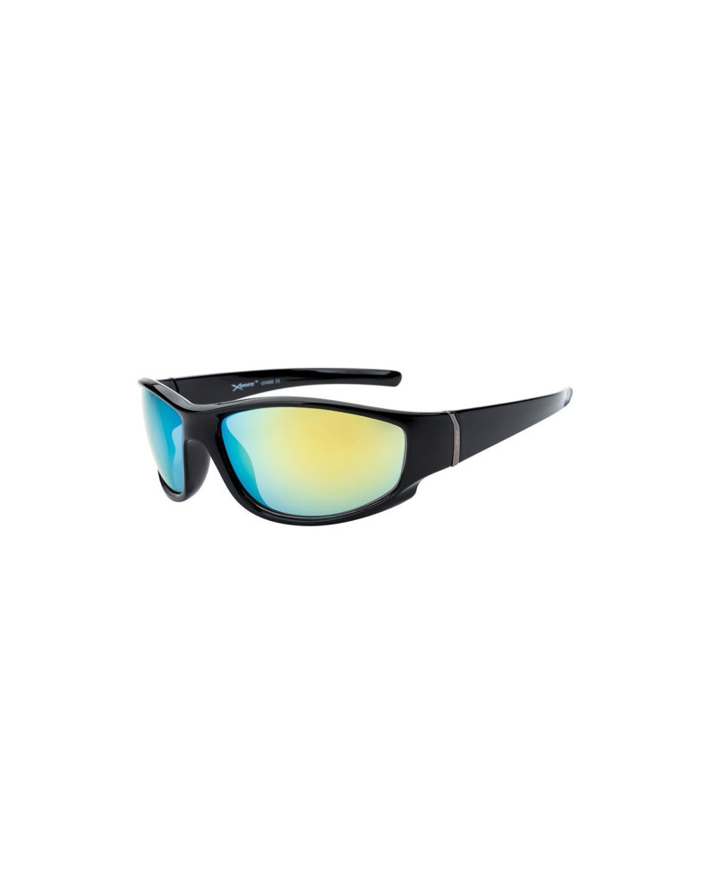 Harley - Black Green Lens Mens Sport Sunglasses