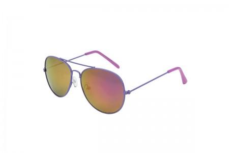 Neon Blue RV Kids Aviator Sunglasses