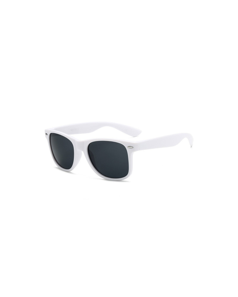 Frankie - Matte White Kids Sunglasses