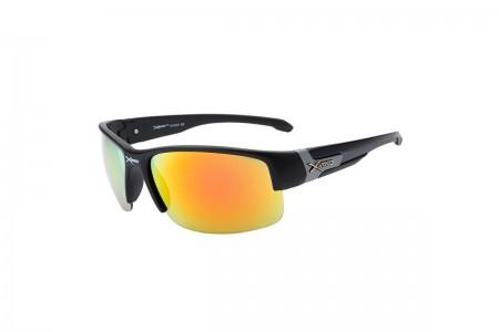 XXX - Black Orange Mens Sport Sunglasses